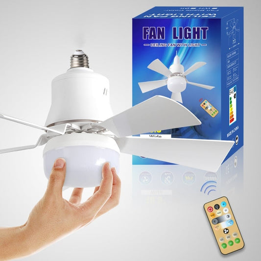 🔥Limited 50%OFF & Buy 2 Enjoy Free Shipping✨2-IN-1 PORTABLE CEILING FAN & LIGHT with Remote Control🌀