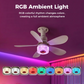⏳🔥LIMITED-TIME 50% OFF! 🌬️ 3-in-1 Ceiling Fan with Light & Bluetooth Speaker – Cool, Bright & Entertaining 🎵✨